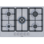 Bosch Serie 4 PGQ7B5K90 hob Stainless steel Built-in 75 cm Gas 5 zone(s)