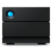 LaCie 2big RAID 8TB disk array Desktop Black