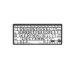 Logickeyboard LKB-LPBW-BTON-UK keyboard Home Bluetooth QWERTY English Black, White