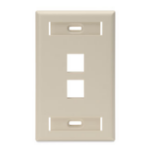 Leviton 42080-2IS wall plate/switch cover Ivory
