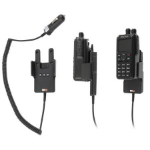 Brodit 712184 houder Actieve houder Draagbare radio Zwart