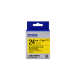Epson C53S656011/LK-6YB2 DirectLabel-etikettes black on yellow 24mm x 1,5m for Epson LabelWorks 4-24mm/36mm/6-24mm
