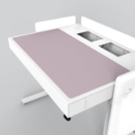 Heckler Design H922-4010 desk pad Linoleum Lilac