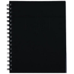 SPIRAX 511 HARD COVER NOTEBOOK A5 225 X 175MM BLACK 200 PAGE