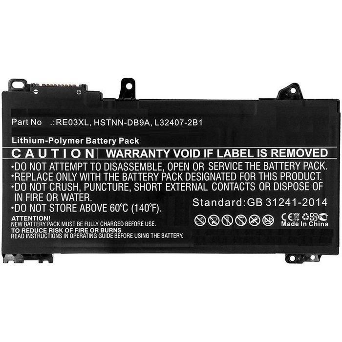 CoreParts Laptop Battery. 44WH Li-Pol