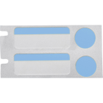 Brady B33-304-494-BL printer label Blue, White Self-adhesive printer label