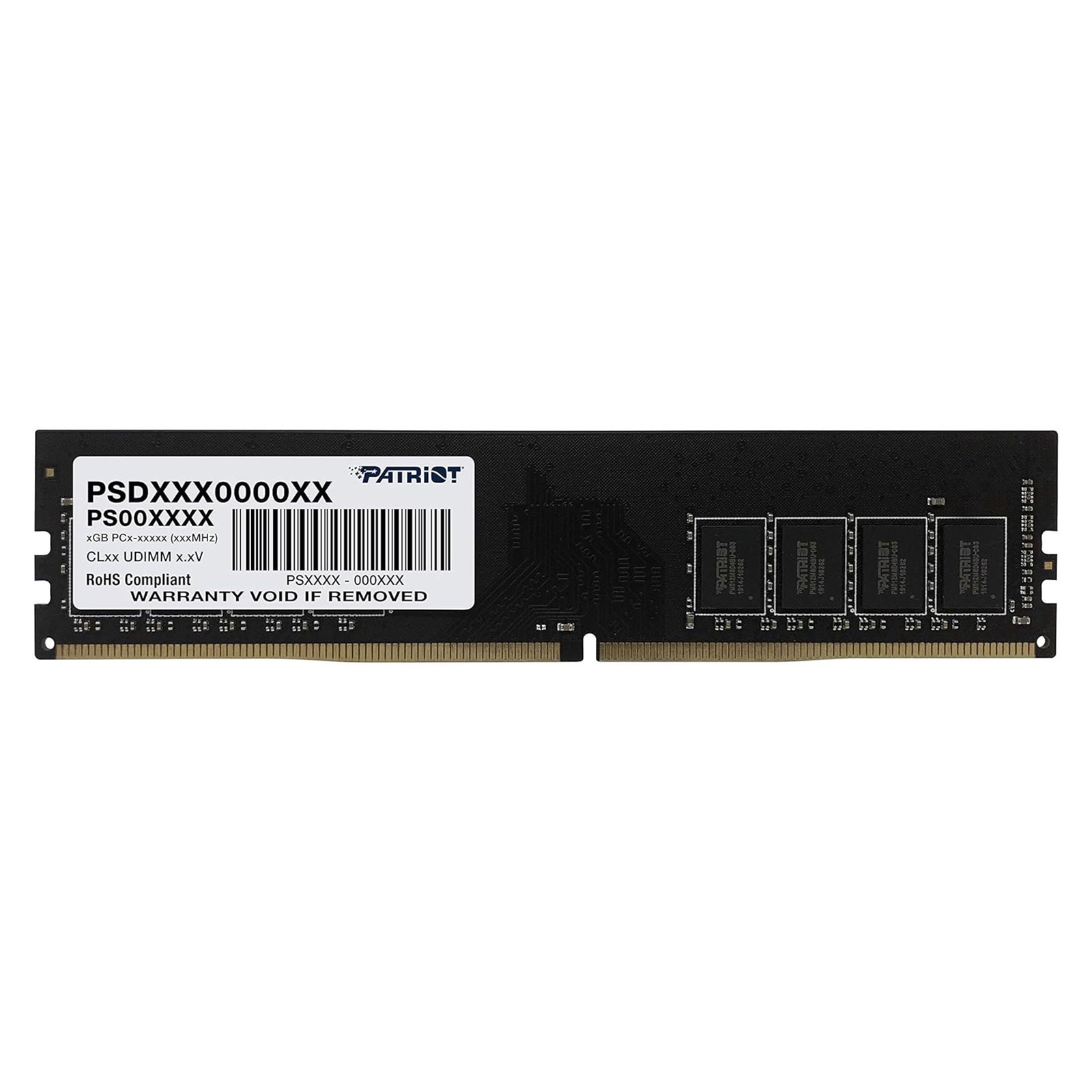 PSD48G26662 PATRIOT MEMORY Signature Line 8GB No Heatsink (1 x 8GB) DDR4 2666MHz DIMM System Memory