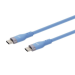 Monoprice 47249 USB cable USB 2.0 118.1" (3 m) USB C Blue