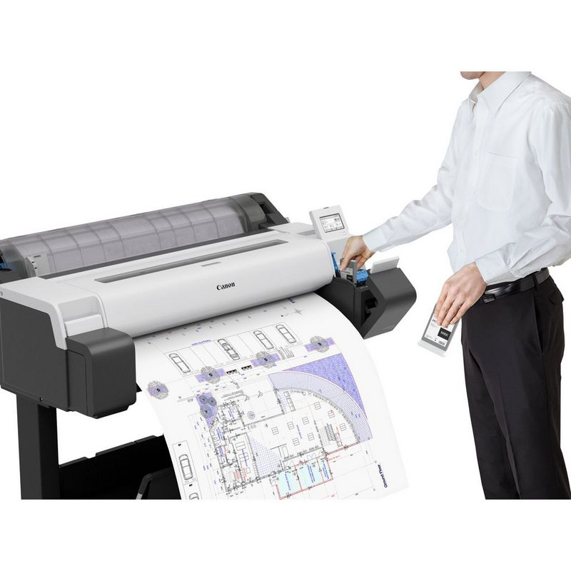 Canon imagePROGRAF TM-340 large format printer Wi-Fi Bubblejet Colour 2400 x 1200 DPI A0 (841 x 1189 mm) Ethernet LAN