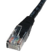 Cables Direct 0.5m CAT5e UTP networking cable Black