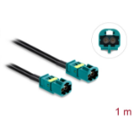 DeLOCK Cable Mini FAKRA Z plug dual to Mini FAKRA Z plug dual