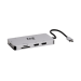 Tripp Lite U442-DOCK8G-GG laptop dock/port replicator Wired USB 3.2 Gen 1 (3.1 Gen 1) Type-C Black, Gray