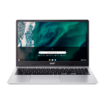 Acer Chromebook CB315-4H-C6SD N4500 39.6 cm (15.6") Full HD 8 GB LPDDR4x-SDRAM 64 GB Flash Wi-Fi 6 (802.11ax) ChromeOS Silver