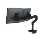 Ergotron LX Series Dual Direct Arm, Low-Profile Top Mount C-Clamp