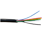 RADUM 6 Core 14/0.20 Jelly Filled Security Cable | 300m Black