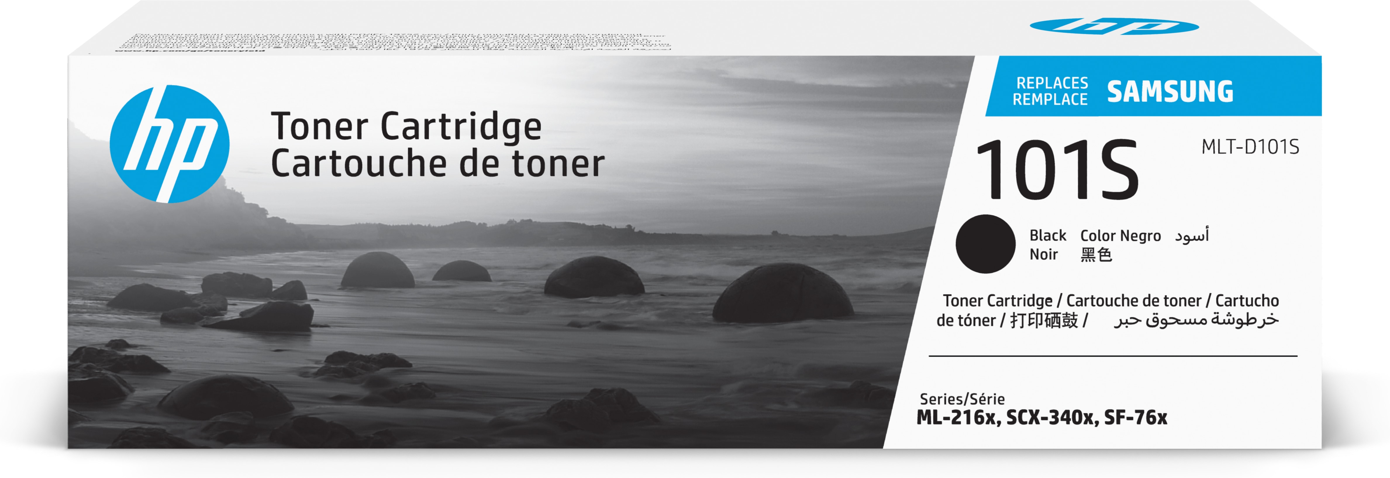 Image of HP SU696A/MLT-D101S Toner cartridge black, 1.5K pages ISO/IEC...
