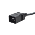 connektgear 2m Mains Extension Heavy Duty Power Cable - C20 Plug to C19 Socket