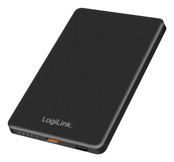 LogiLink PA0352 power bank 5000 mAh Wireless charging Black