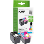KMP 1763,4005 inktcartridge 2 stuk(s) Compatibel Zwart, Cyaan, Magenta, Geel
