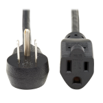 Tripp Lite P022-015-15D power cable Black 181.1" (4.6 m) NEMA 5-15P NEMA 5-15R