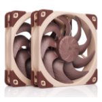 Noctua NF-A12X25 G2 PWM SX2-PP computer cooling system Computer case Fan 12 cm Beige 2 pc(s)