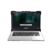 MAXCases Extreme Shell-L for HP G7/G6 Chromebook Clamshell 14" (Black/Clear)