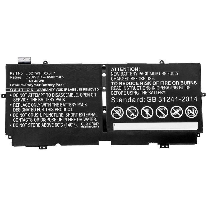Coreparts Xx3t7-Cp Laptop Spare Part Battery