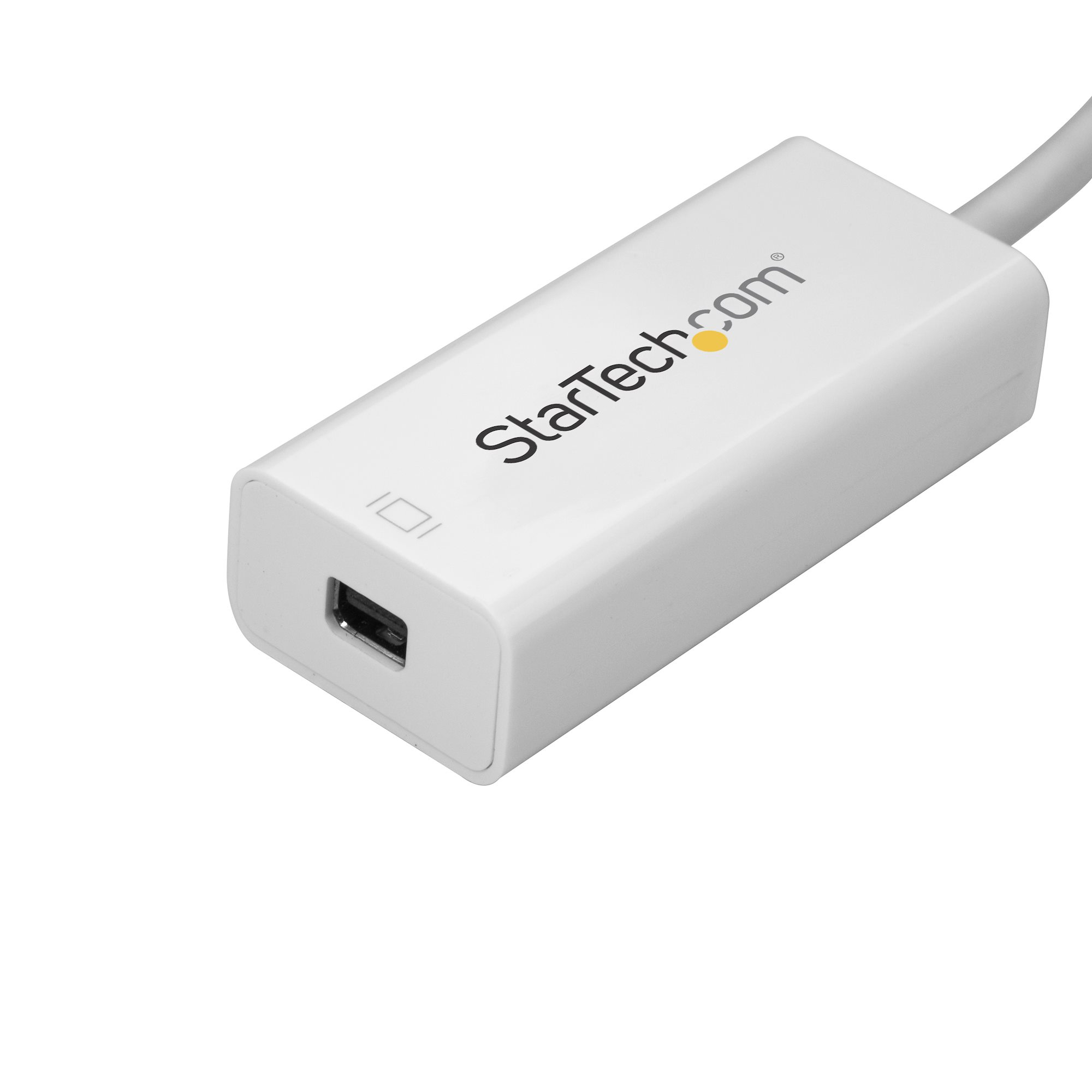 Image of StarTech.com USB-C to Mini DisplayPort Adapter - 4K 60Hz - White -...