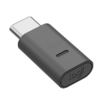 Logitech Zone Vibe Wireless, UC (USB-C Receiver with USB-A Adapter) - GRAPHITE - EMEA29-953