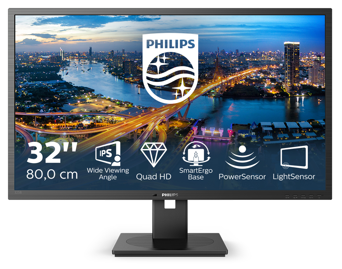 Philips B Line 325B1L/00 computer monitor 80 cm (31.5") 2560 x 14