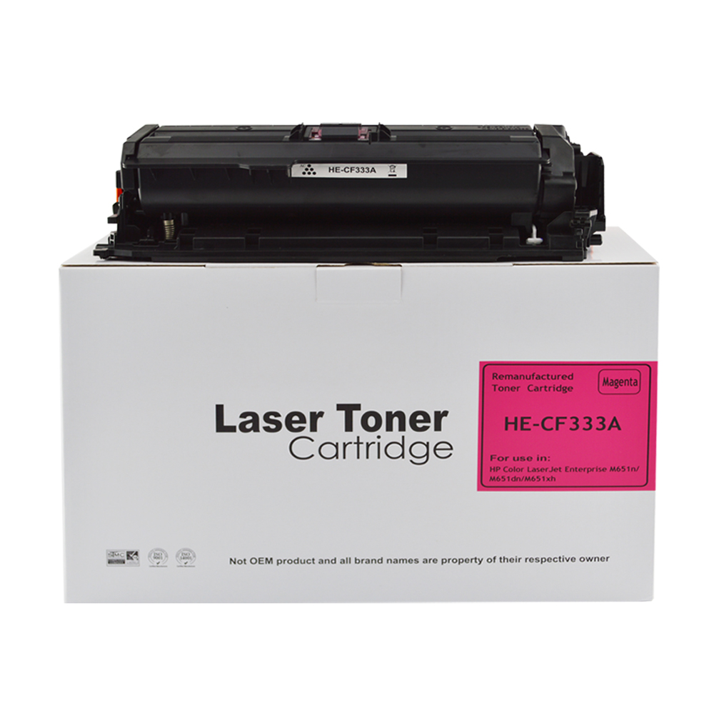 Image of CTS Wholesale Remanufactured HP M651 CF333A Magenta Toner also for 654