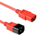 Microconnect PE1413R3 power cable Red 3 m C14 coupler C13 coupler