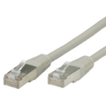 VALUE S/FTP (PiMF) Patch Cord, Cat.6, grey 1 m