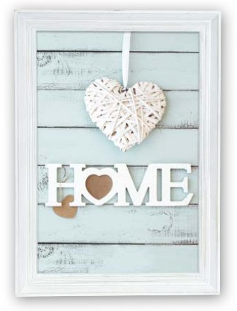 Image of ZEP Vintage white - Wood - White - Single picture frame - Table -...