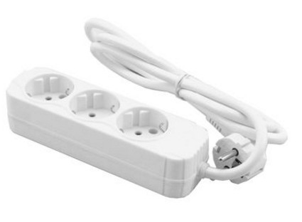 MediaRange MRCS201 power extension 1.4 m 3 AC outlet(s) Indoor White