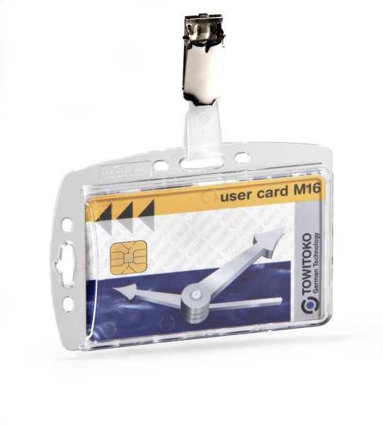 Image of Durable 800519 identity badge/badge holder Acrylic 25 pc(s)