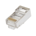 Monoprice 7300 wire connector Rj-45 Transparent