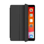 eSTUFF DENVER Folio Case for iPad 9.7 2018/2017- Black PU leather/Clear