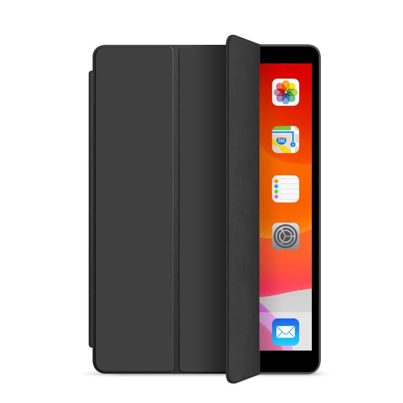 Image of eSTUFF DENVER Folio Case for iPad 9.7 2018/2017- Black PU...