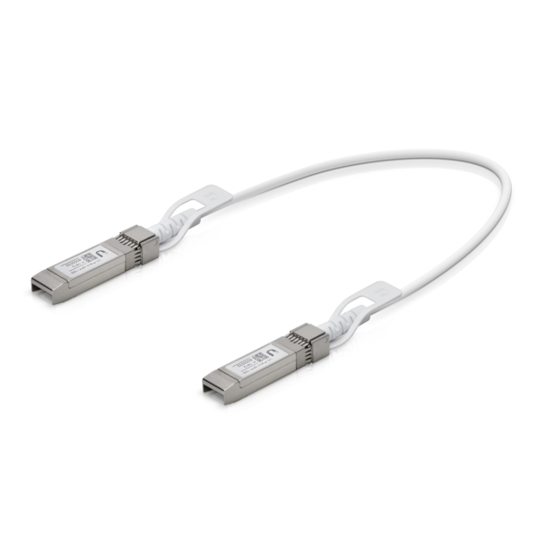 Photos - Cable (video, audio, USB) Ubiquiti UC-DAC-SFP+ InfiniBand/fibre optic cable 0.5 m SFP+ White UC-DAC-SFP+ 