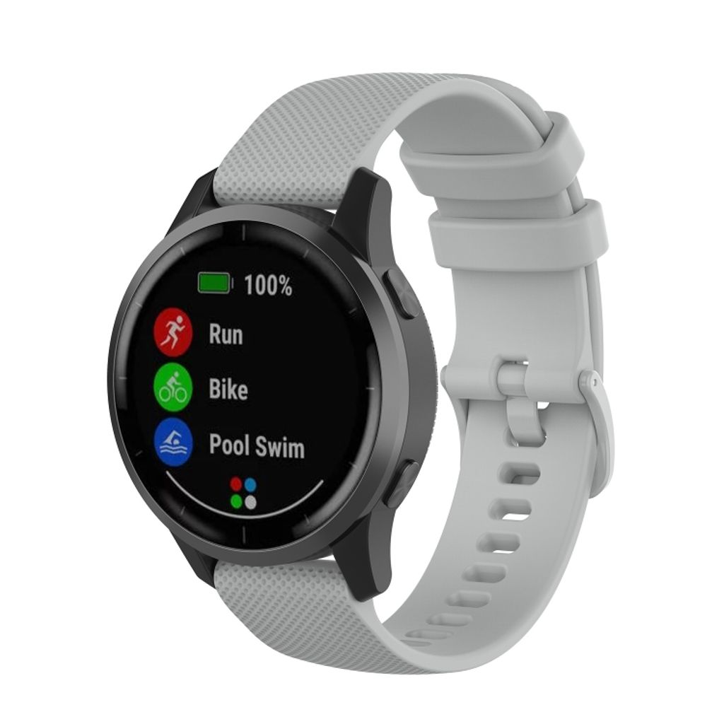 EU Product - Vivoactive 4 Silicone Watch Band - Gray thumbnail