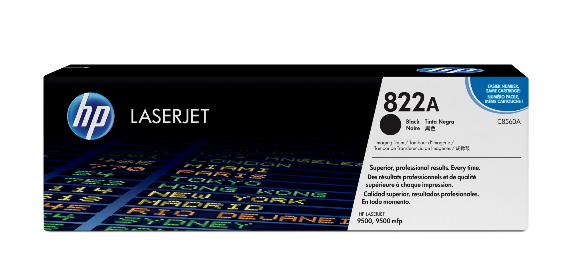 HP C8560A/822A Drum kit black, 40K pages/5% for HP Color LaserJet 9500