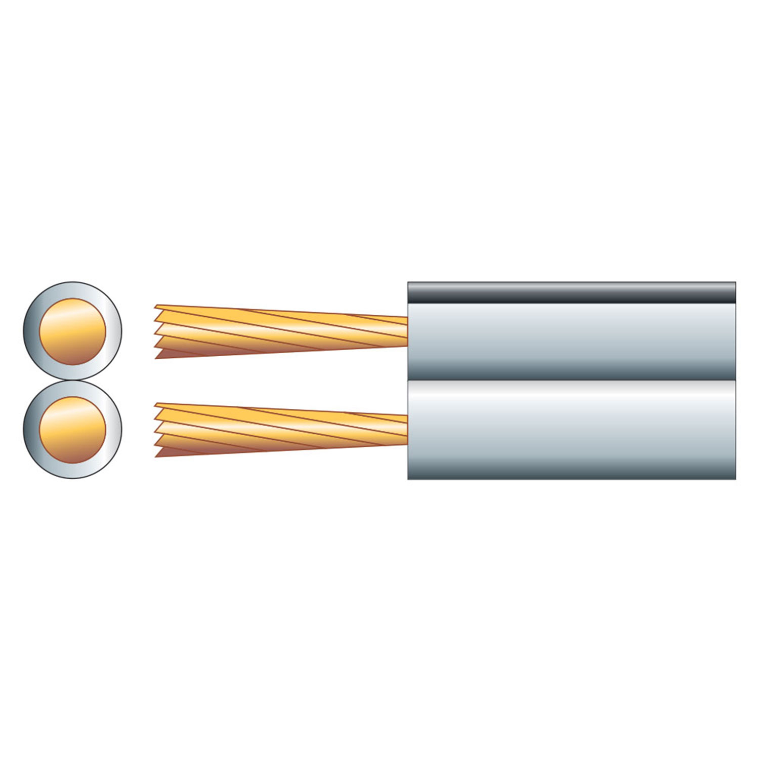 Photos - Cable (video, audio, USB) Mercury 801.696UK audio cable 100 m Grey 