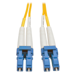 Tripp Lite LC/LC, 8.3/125, 26 ft fiber optic cable 315" (8 m) Yellow