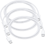 4XEM 4XIPHNCBL3PK3 USB cable 39.4" (1 m) USB 2.0 USB C White