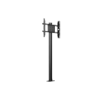 Multibrackets M Display Stand 180 Single Black w, Floormount