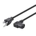 Monoprice 7686 power cable Black 177.2" (4.5 m) C13 coupler NEMA 5-15P