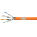 LogiLink Cat.7 600 MHz Installation Cable 23 AWG CCA, S/FTP 100 m, orange