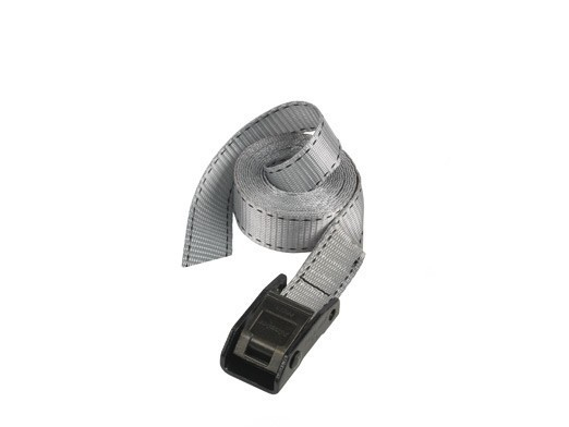 Image of Masterlock Lashing Strap - Grey - 150 kg - 2.5 cm - 5 m