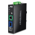 Trendnet TI-BF711SFP network media converter 10000 Mbit/s Black